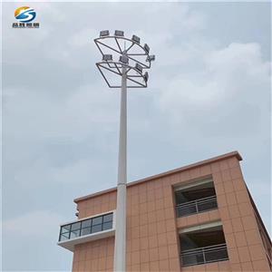 清远体育场16米20米电动升降高杆灯-产品特性