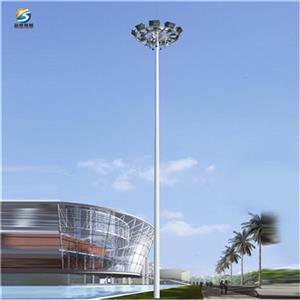 玉林容县球场高杆灯20米25米-安装售后产品图片