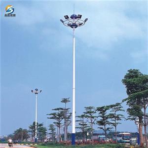毕节体育场16米20米电动升降高杆灯-就选品胜