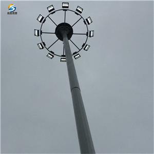 陕西球场升降式投光高杆灯塔-技术参数产品图片