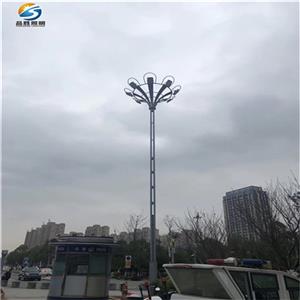广西玉林球场升降式投光高杆灯塔-技术参数产品图片