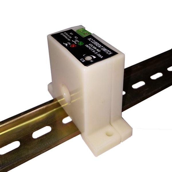 电柜导轨式安装电流互感检测器感应开关gtl30no交流常开型